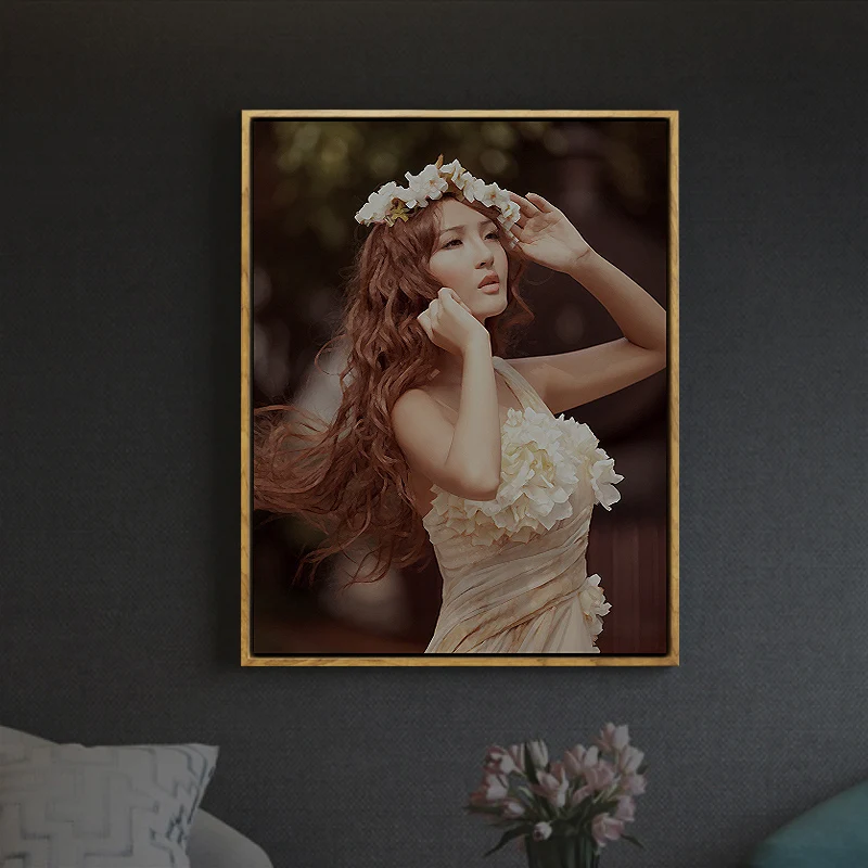 Resin Art Foto - Handmade Photo Frame Digital Large Resin