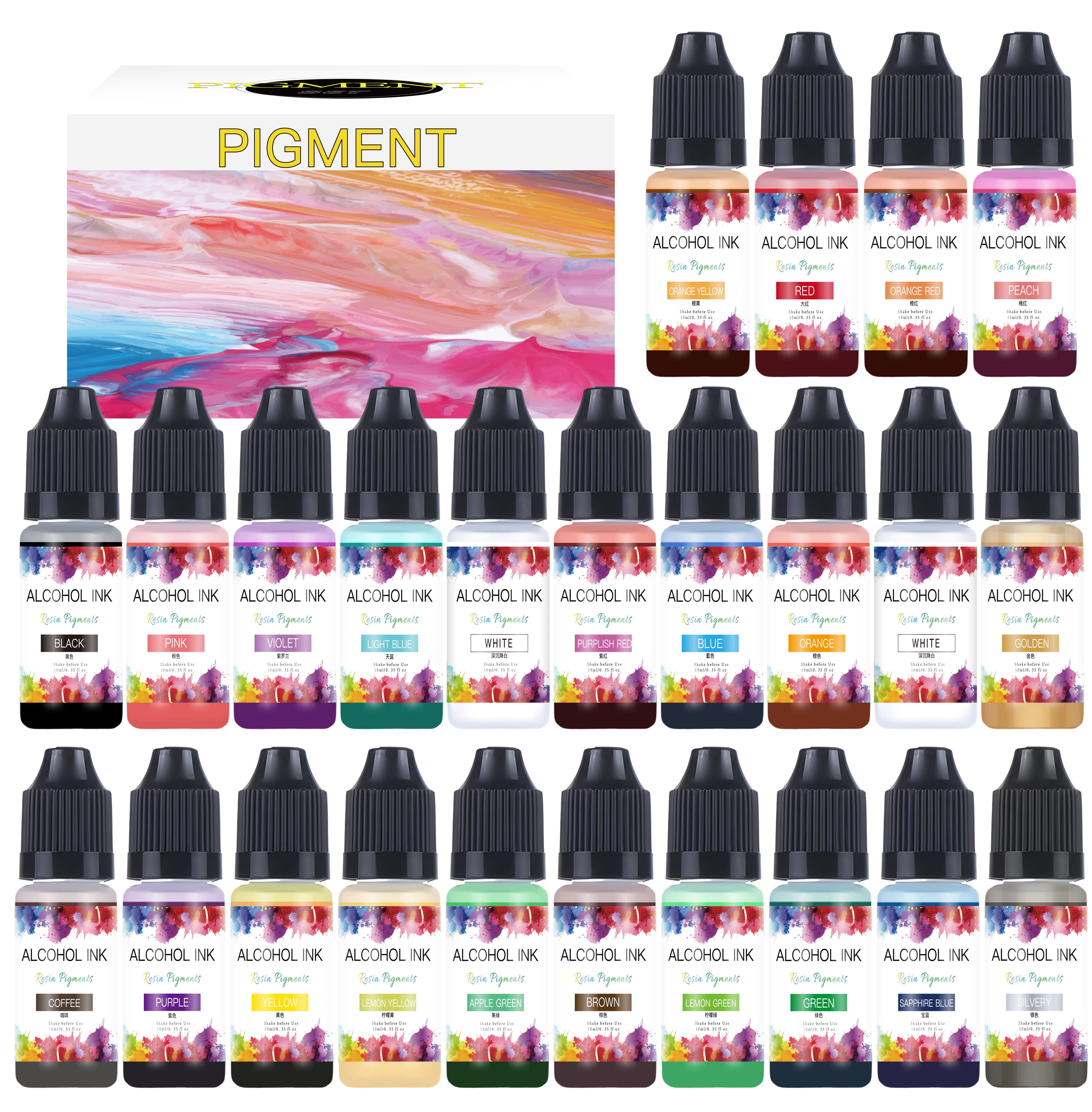 Resin Dye Opaque - 10ml Alcohol Ink Art Epoxy Resin