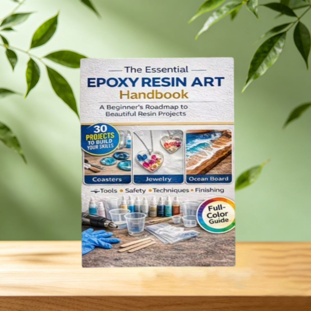 Resin Art Book - The Essential Epoxy Resin Art Handbook