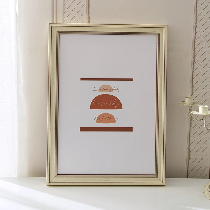 Resin Art Foto - Minimalist Diamond Painting Frame Certificate Diploma