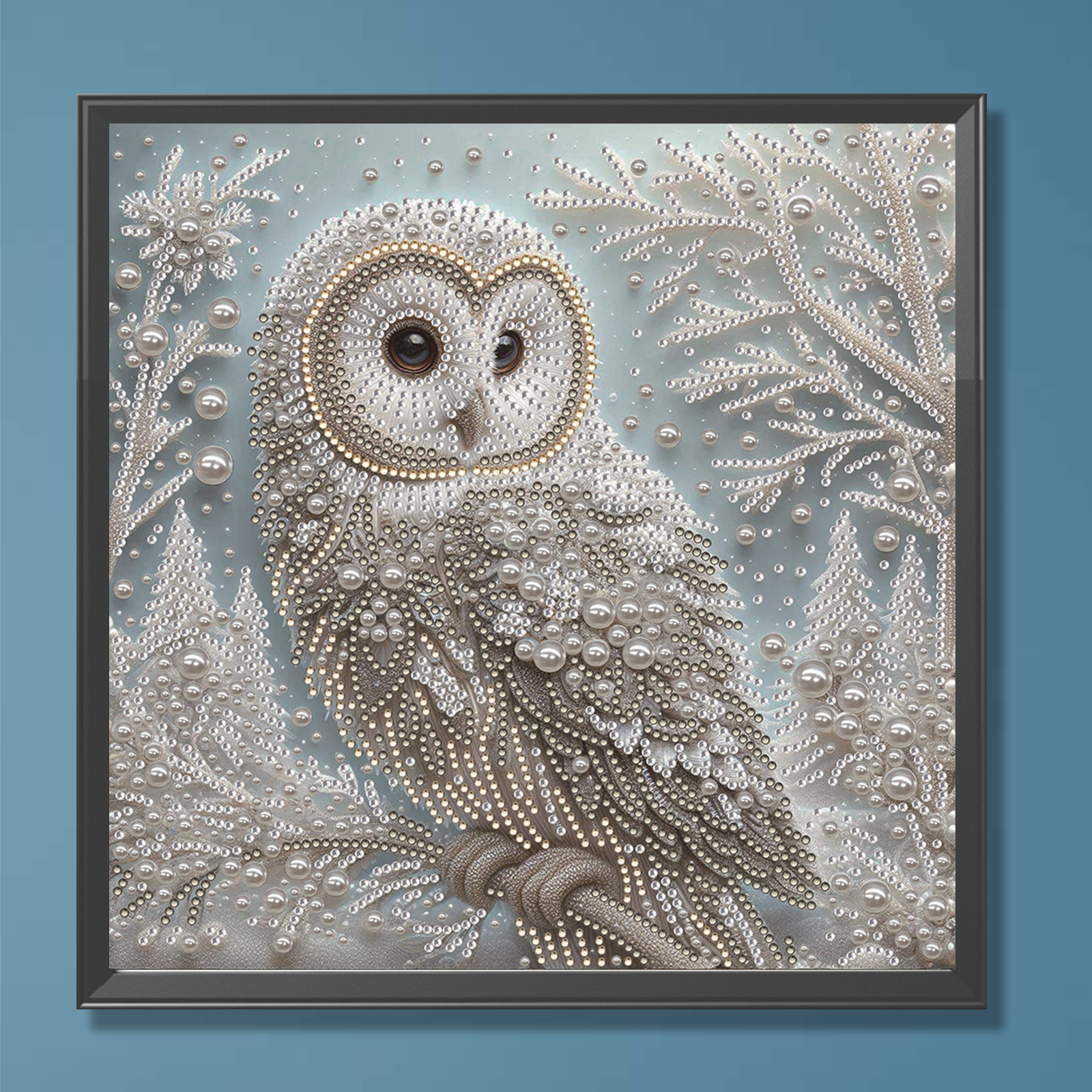 Resin Art Wall Decor - Owl Special Shaped 5D DIY Partial