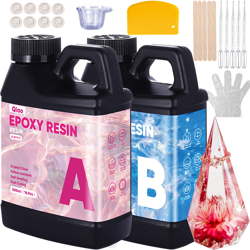 Resin Art Table - Crystal Clear 1:1 Epoxy Resin Kit