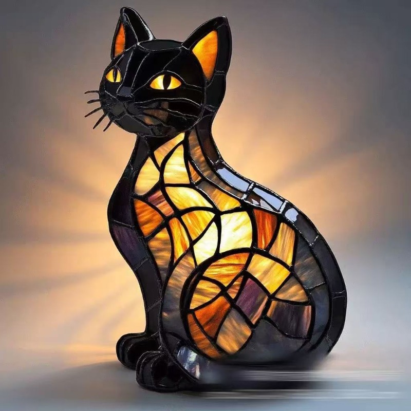 Resin Art Lamp - New Dog Series Resin LED Night