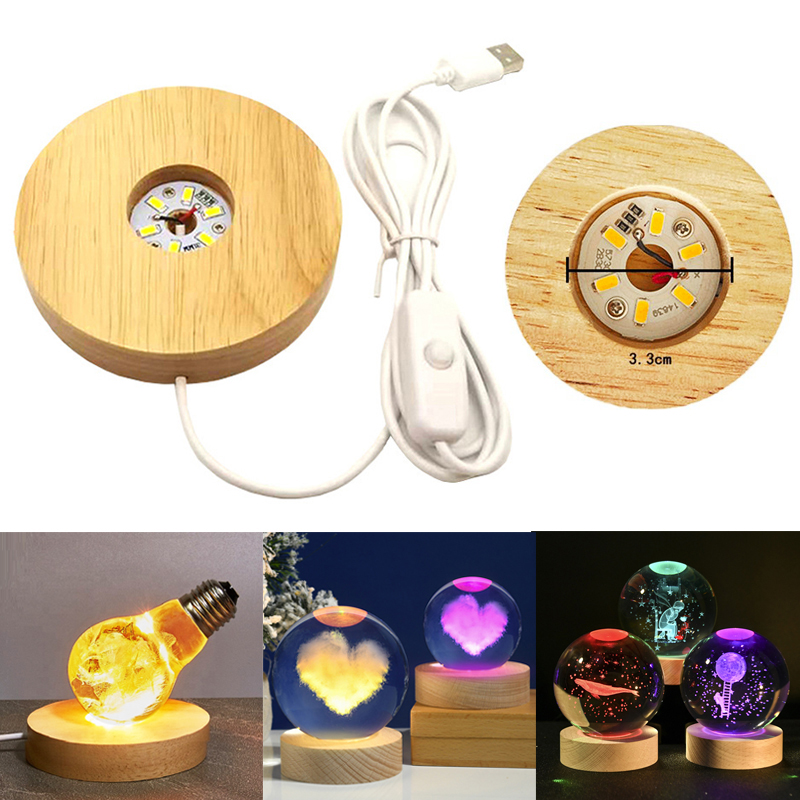 Resin Art Display Round Wood C – Resin Art Lamp Bewertung und Preis