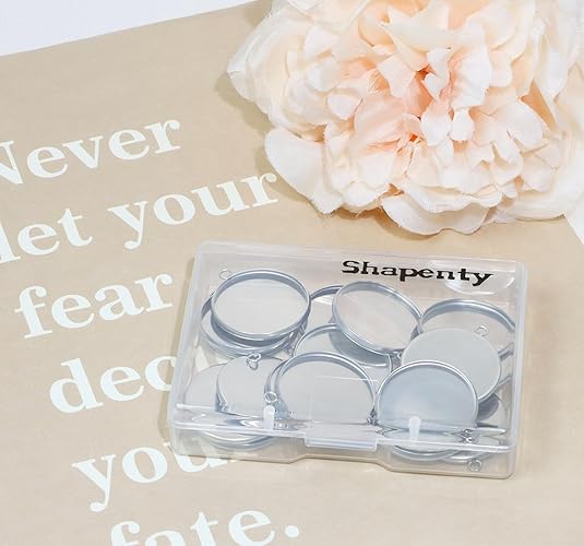 20 Pieces Stainless Steel Roun – Resin Art Pendant Bewertung und Preis