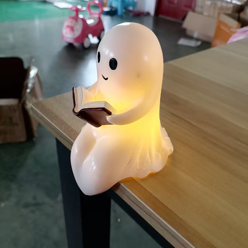New Cute Ghost Reading Book La – Resin Art Book Bewertung und Preis