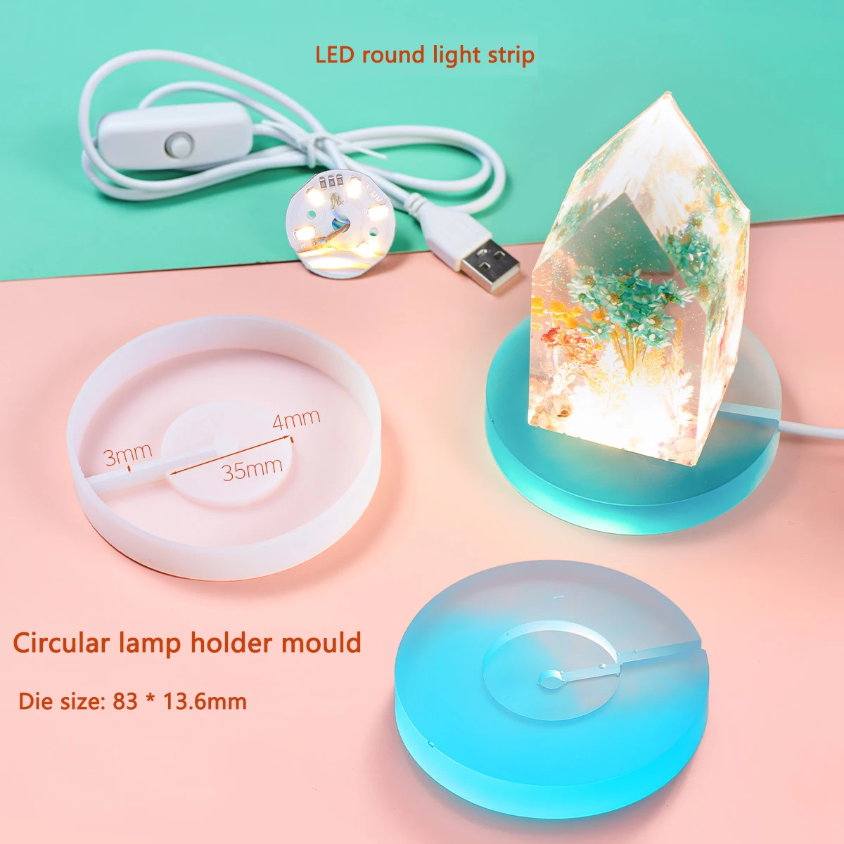 DIY Silicone Mold Resin Moldin – Resin Art Lamp Bewertung und Preis