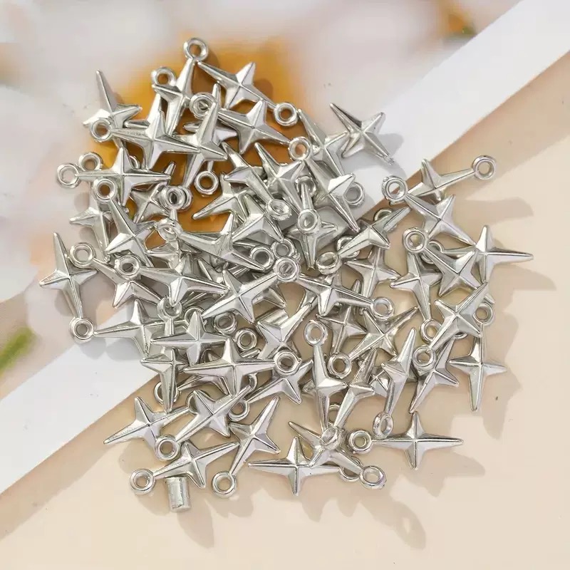 100pcs 16x8mm Charms Shining S – Resin Art Jewellery Kit Bewertung und Preis