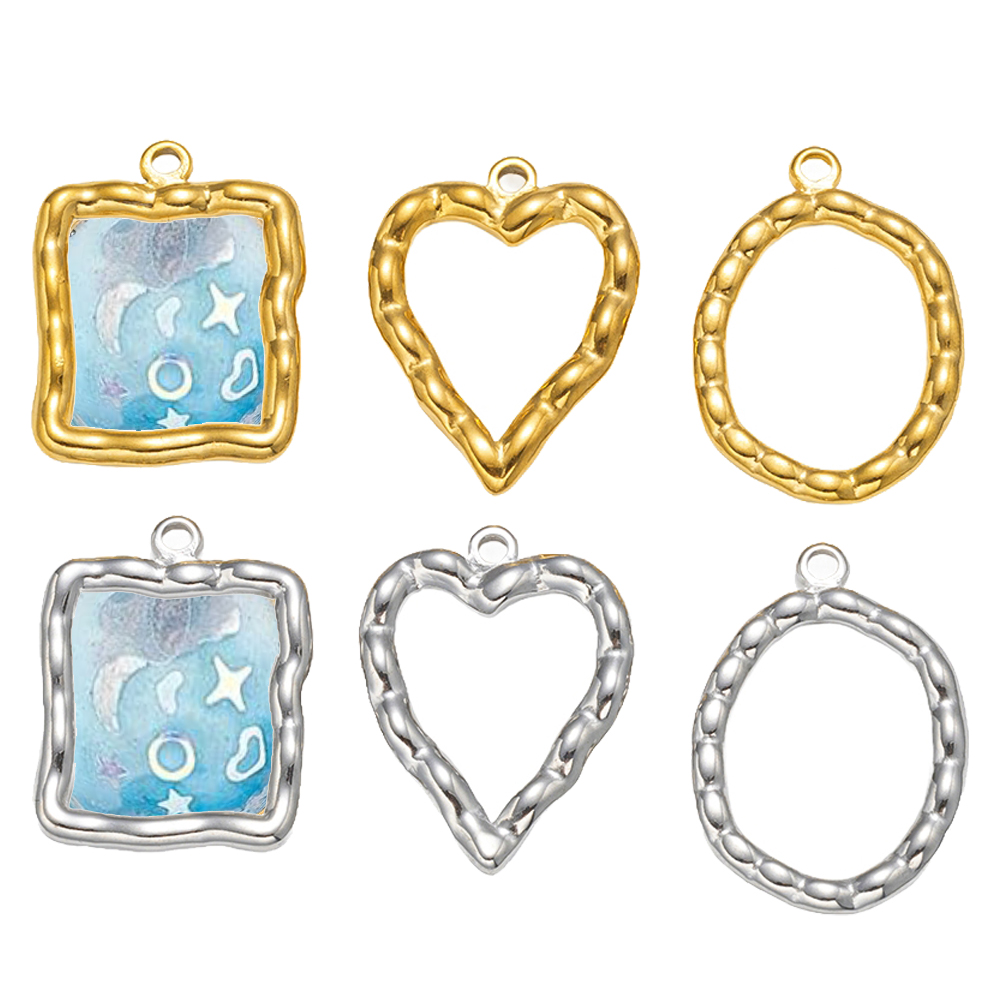 5pcs Stainless Steel Heart Rou – Resin Art Jewellery Kit Bewertung und Preis