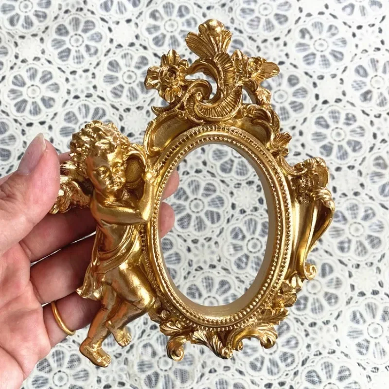 INS Gold Silver Retro Photo Fr – Resin Art Foto Bewertung und Preis