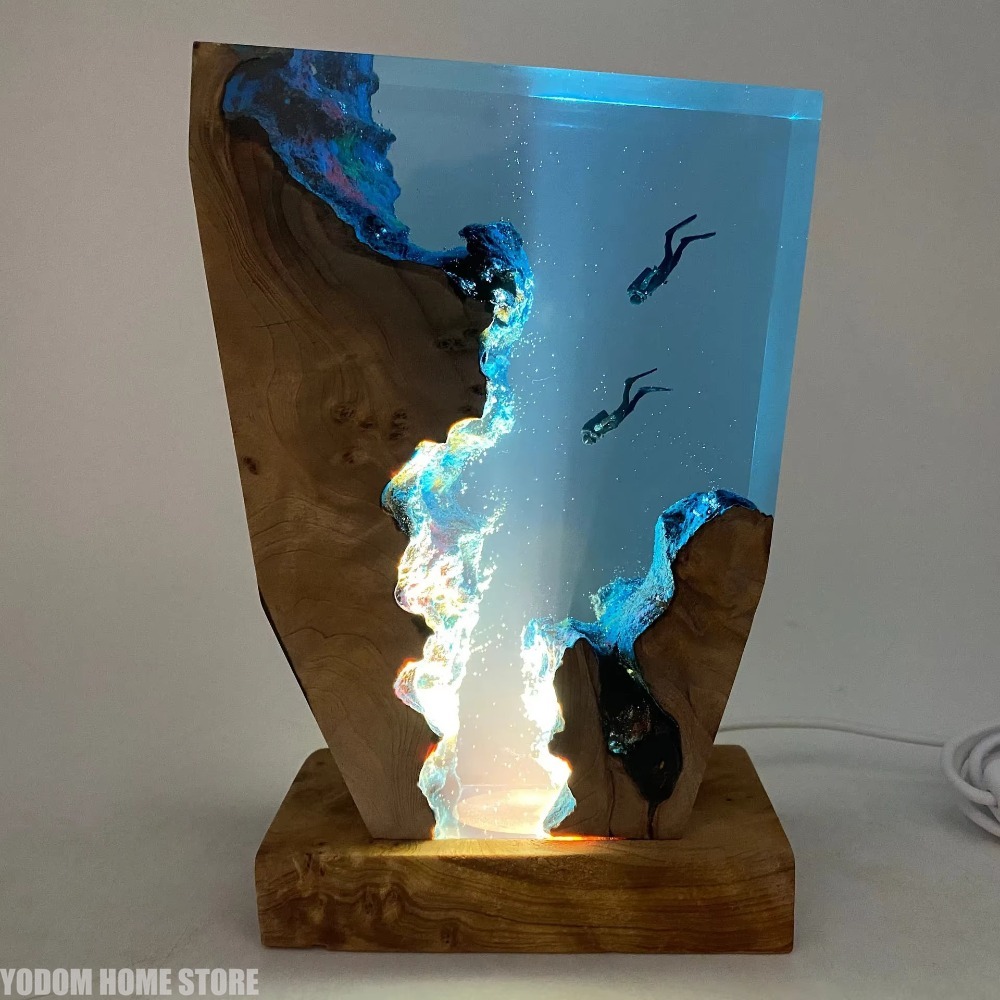 New Seabed World Organism Resi – Resin Art Lamp Bewertung und Preis