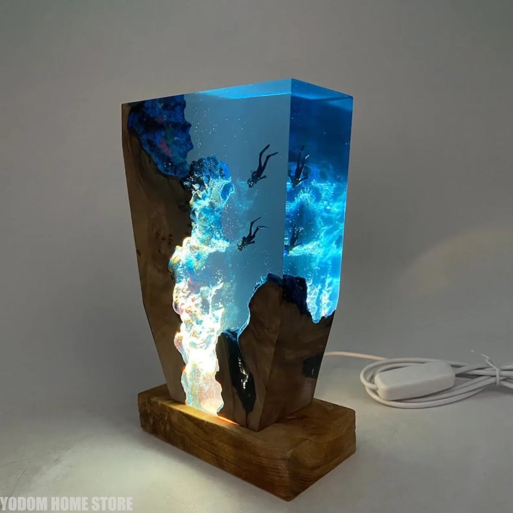 New Seabed World Organism Resi – Resin Art Lamp Bewertung und Preis