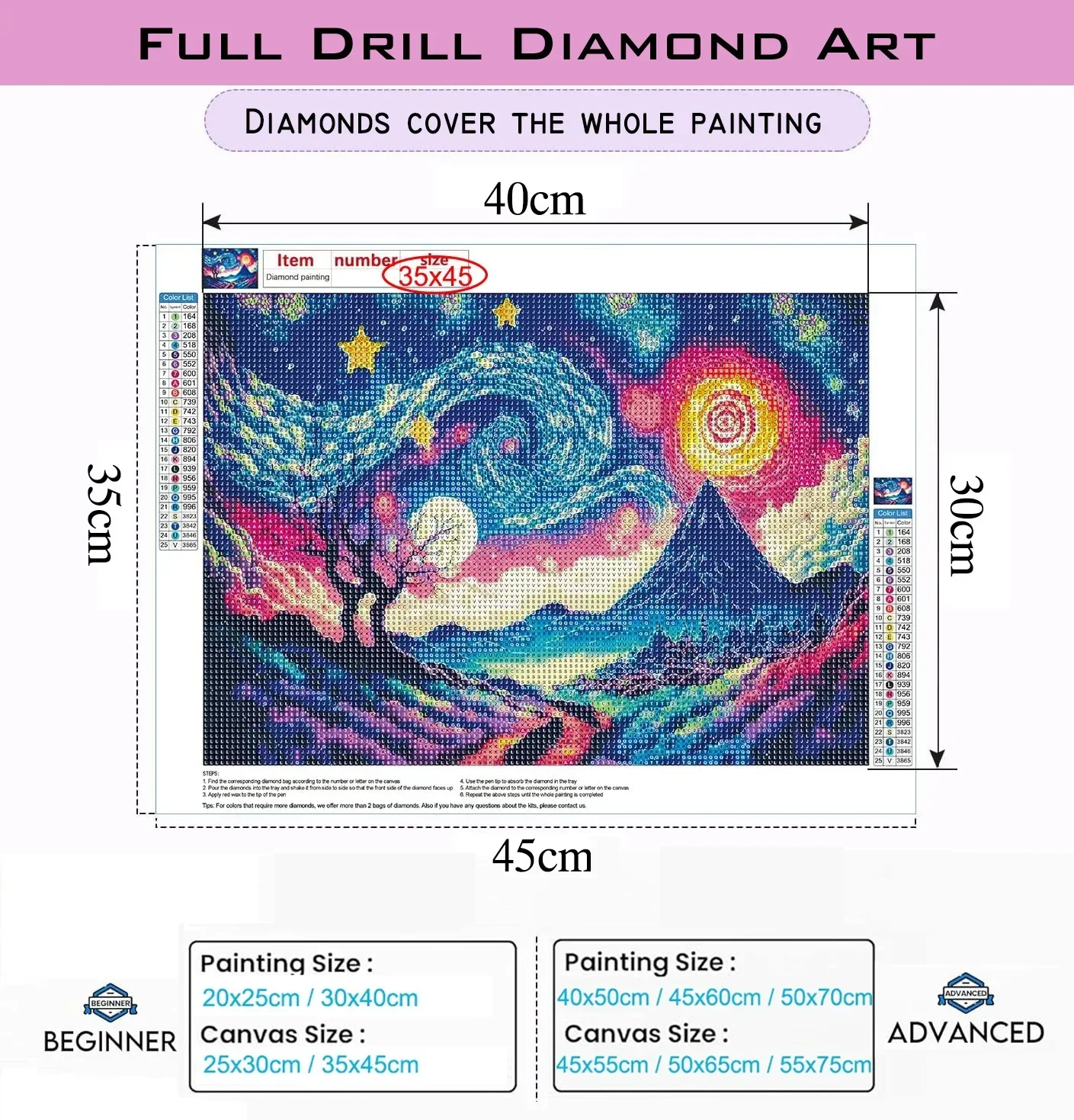 1pc frameless Diamond Painting – Resin Art Book Bewertung und Preis