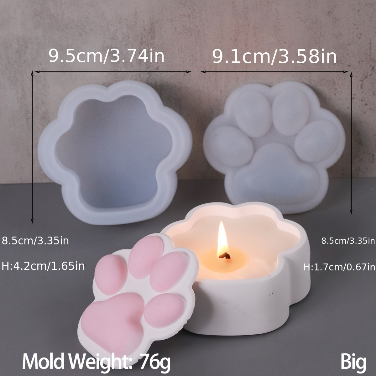 Cat Claw Storage Box Silicone  – Coaster Mold Square Bewertung und Preis
