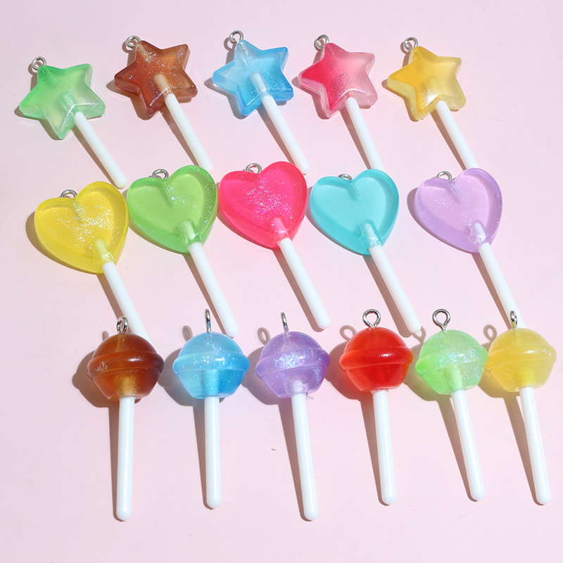 10pcs Mixed Colors Resin Cute  – Resin Art Jewellery Kit Bewertung und Preis