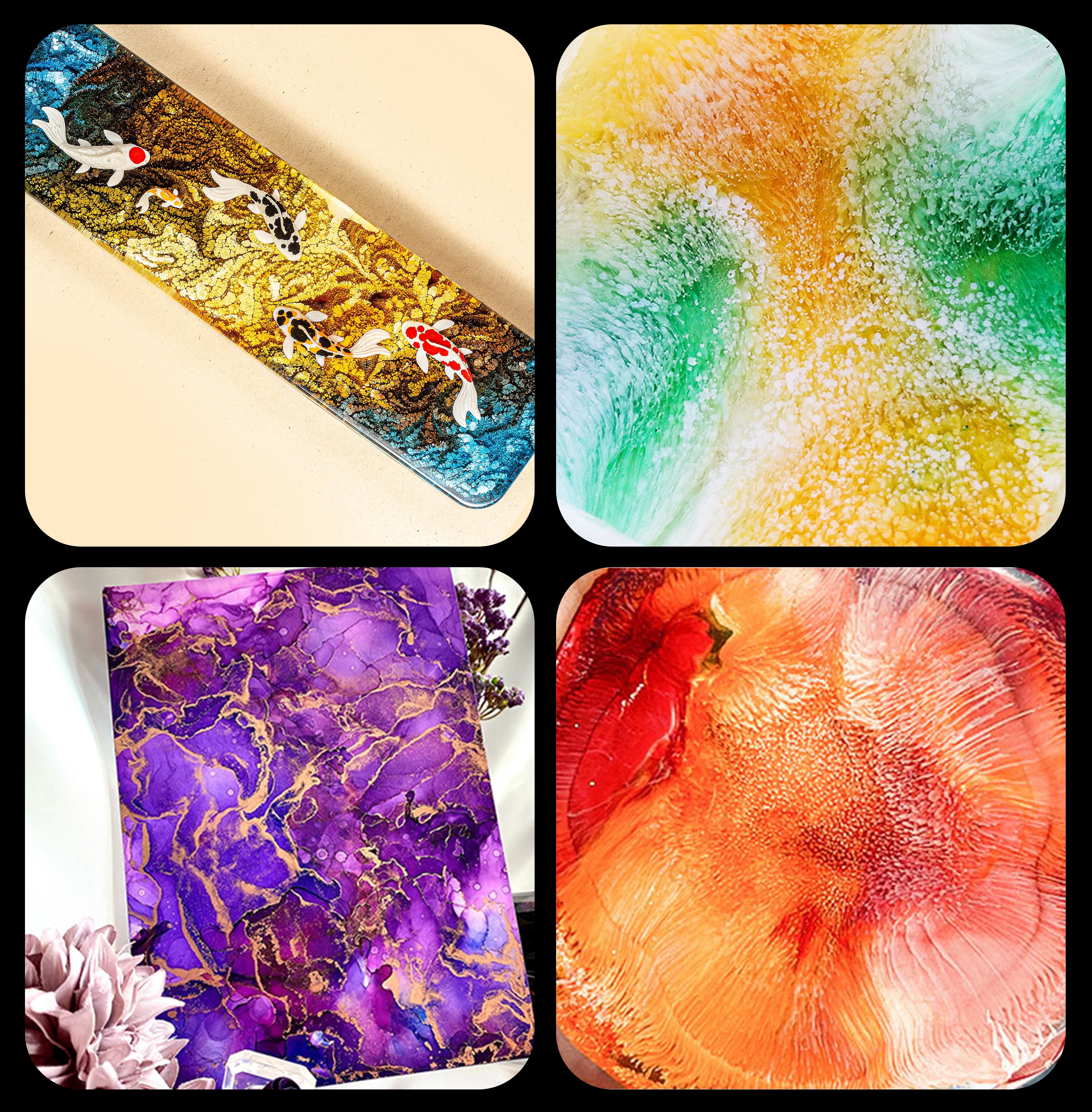 10ml Alcohol Ink Art Epoxy Res – Resin Dye Opaque Bewertung und Preis