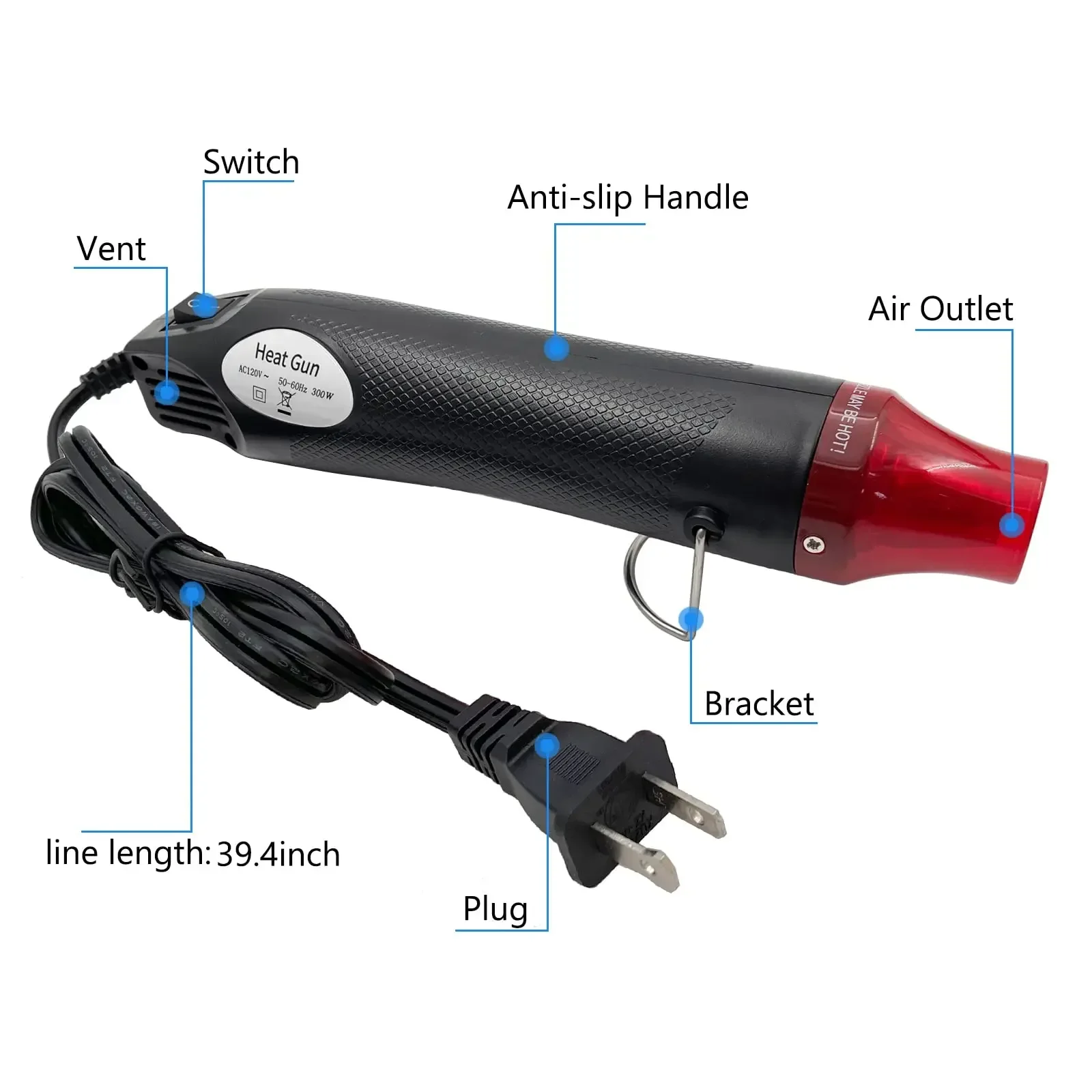 Mini Hot Air Heat Gun 220V/110 – Resin Art Heat Gun Bewertung und Preis
