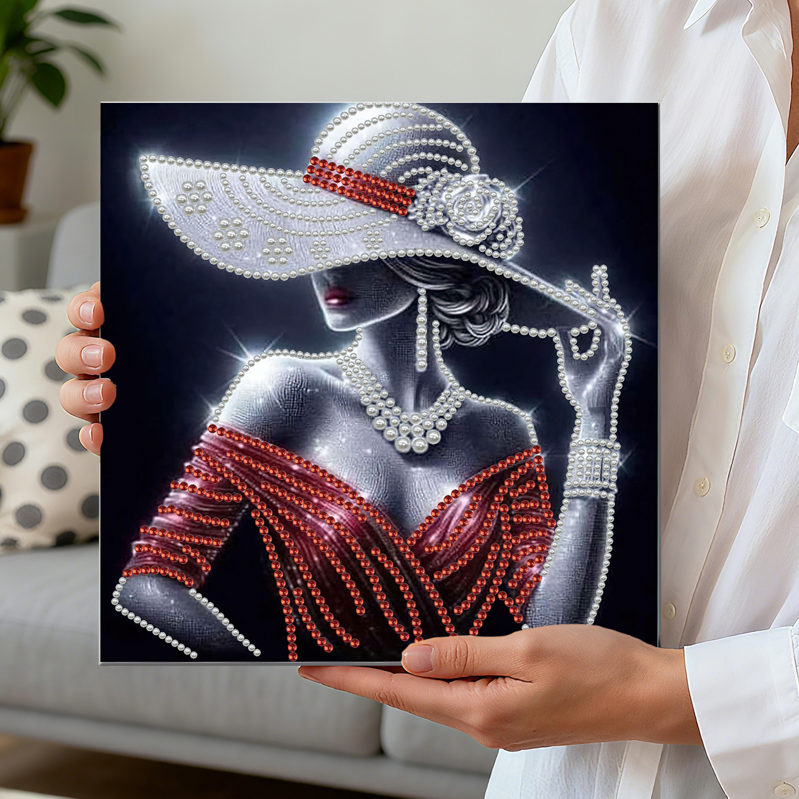 Elegant Lady Full 5D DIY Pearl – Resin Art Ideas With Pictures Bewertung und Preis