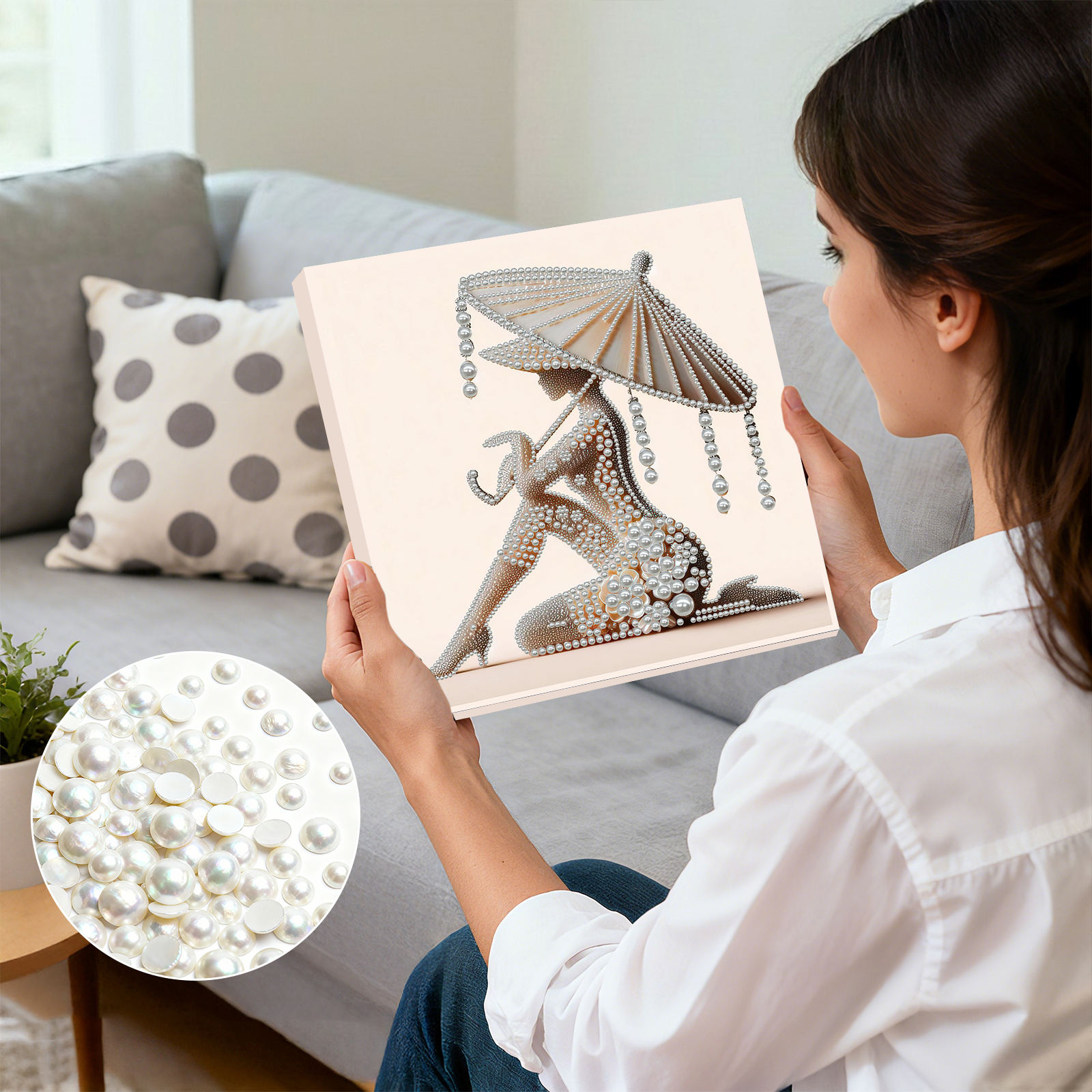 Elegant Lady Full 5D DIY Pearl – Resin Art Ideas With Pictures Bewertung und Preis