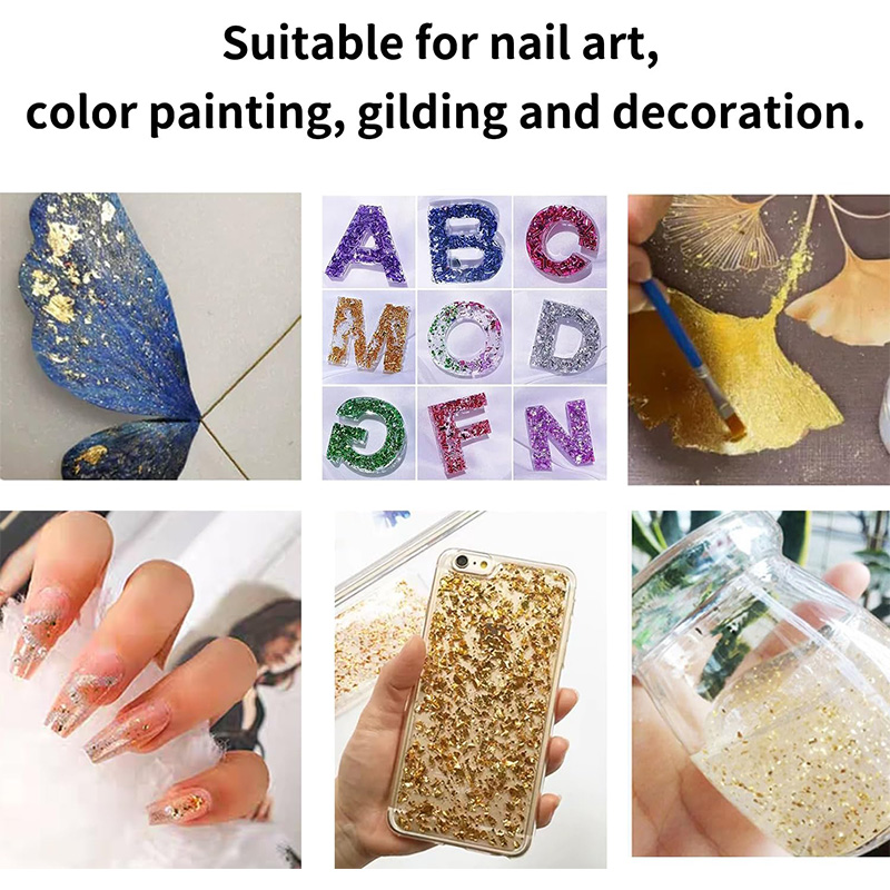 20 Pcs Gold Leaf Sheets: Versa – Resin Art For Wedding Gift Bewertung und Preis