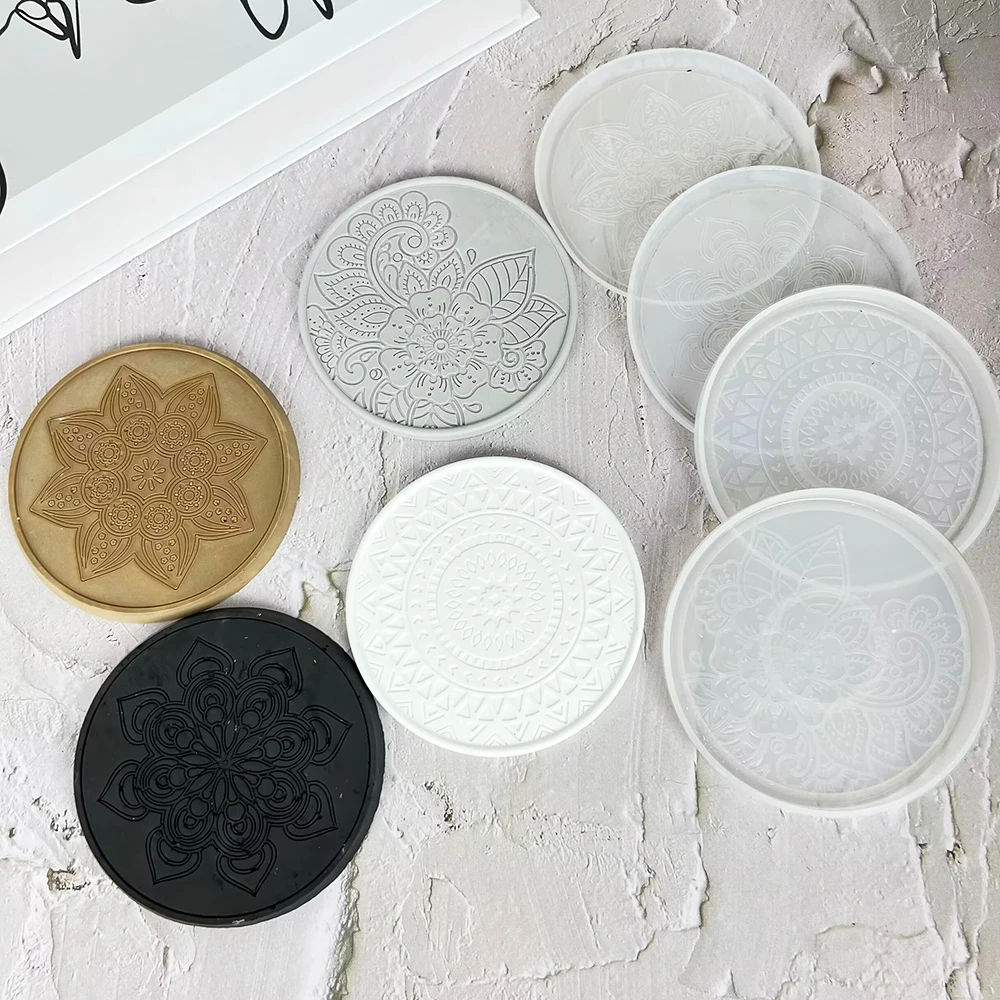 Mandala Round Coaster Resin Si – Coaster Mold Square Bewertung und Preis