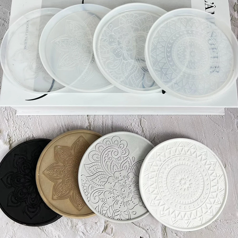 Mandala Round Coaster Resin Si – Coaster Mold Square Bewertung und Preis