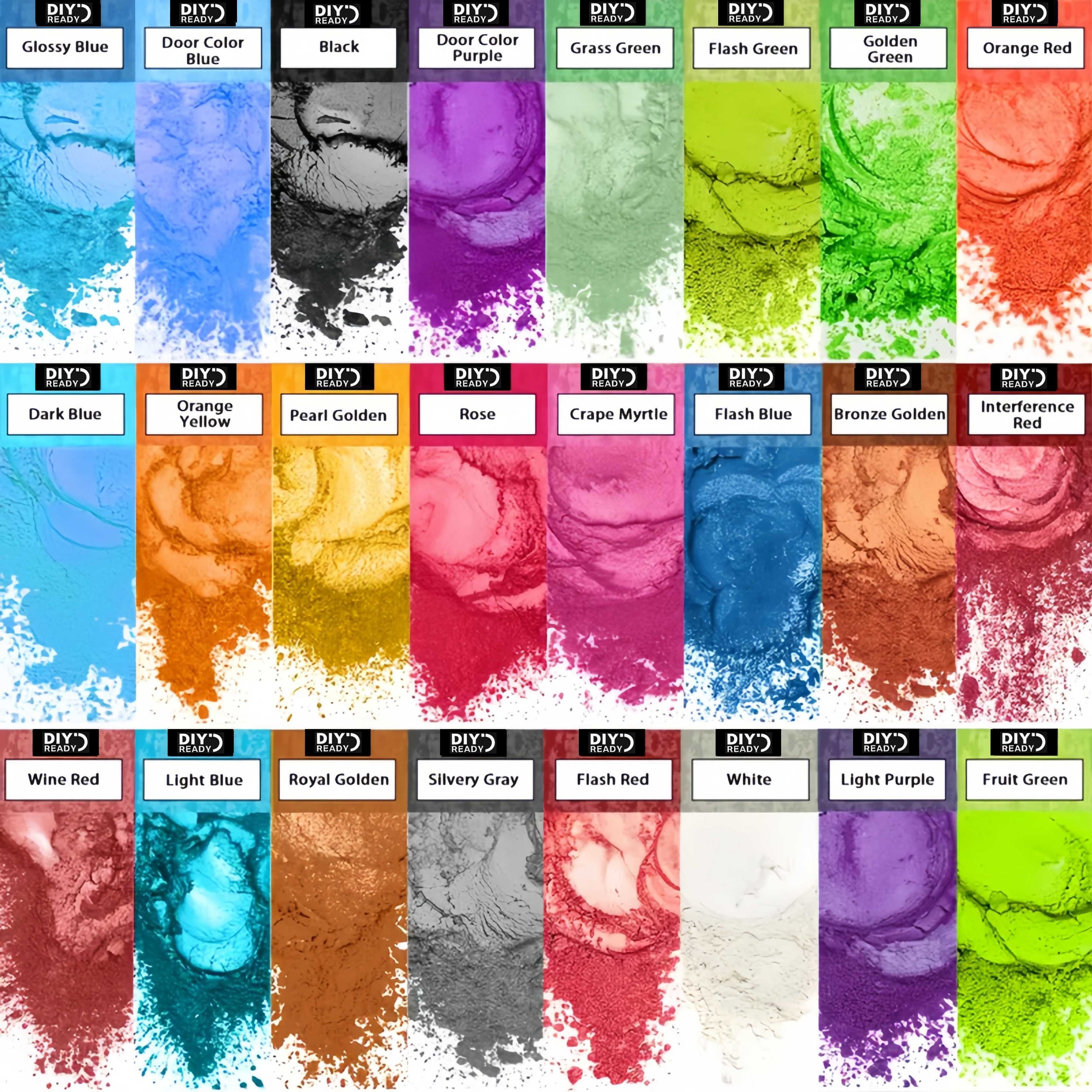 24 Colors/8 Colors 5g 0.18oz P – Resin Dye Opaque Bewertung und Preis