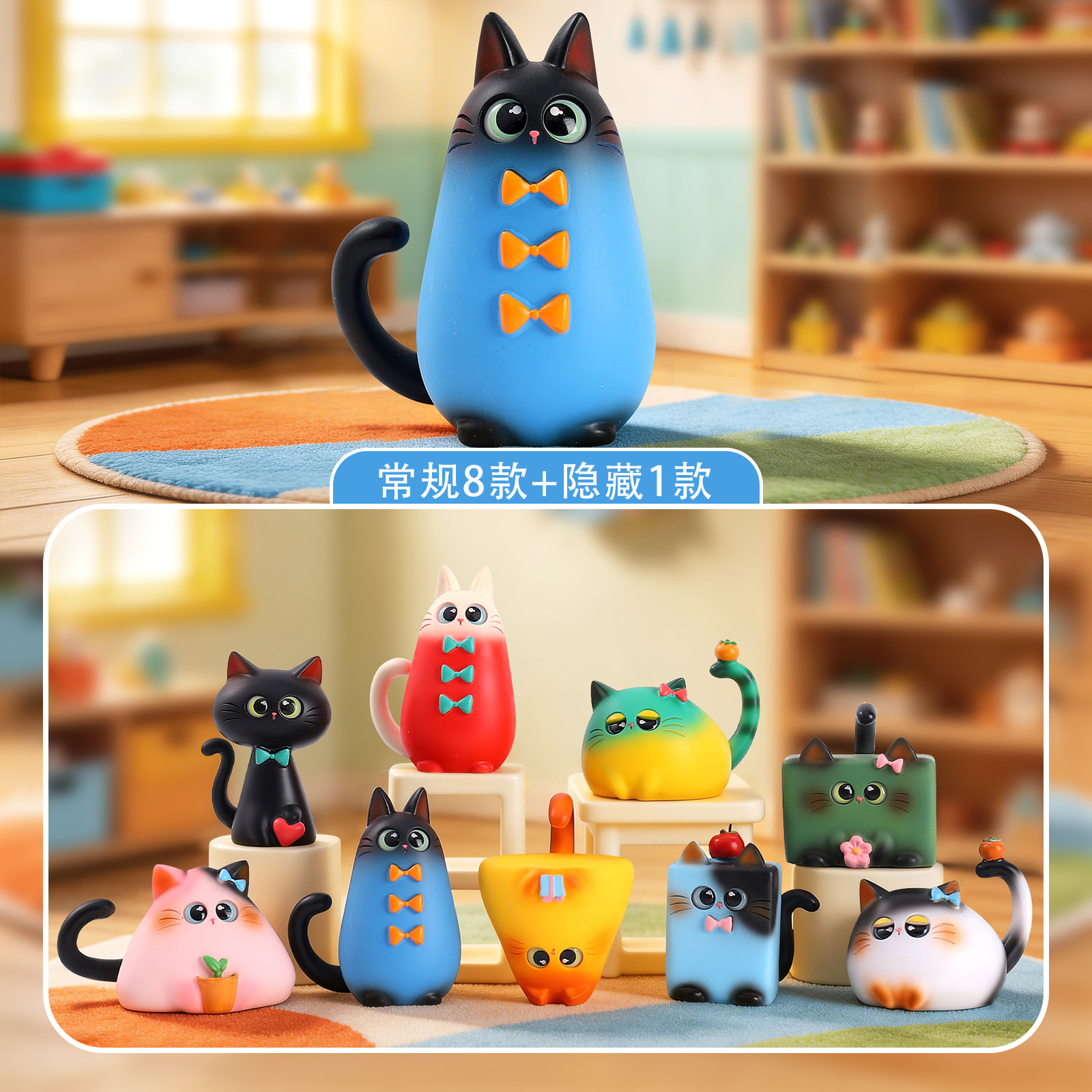Blind Box Cat Figurine Resin C – Resin Art Table Bewertung und Preis