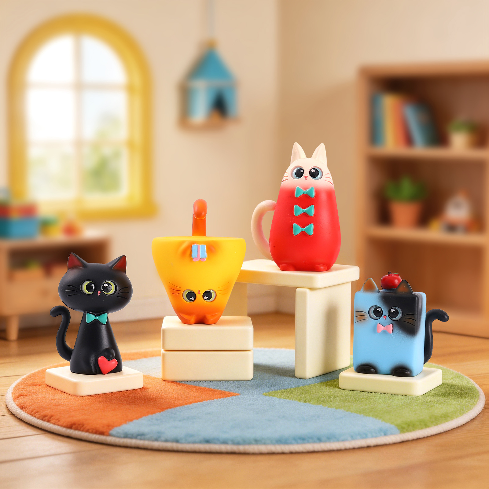 Blind Box Cat Figurine Resin C – Resin Art Table Bewertung und Preis