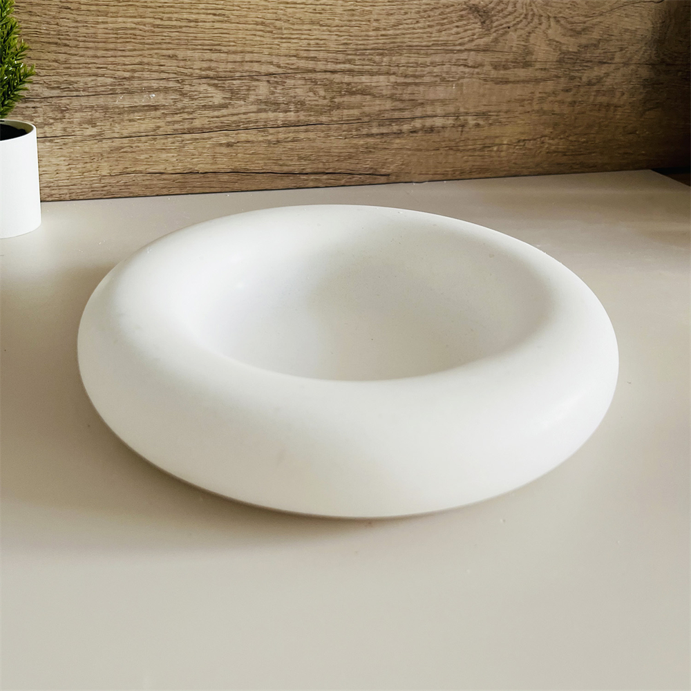 Large Round Dish Concrete Ceme – Resin Art Table Bewertung und Preis