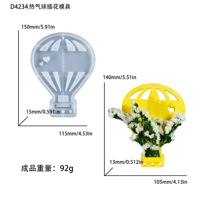 Romantic Hot Air Balloon Flowe – Resin Art Heat Gun Bewertung und Preis
