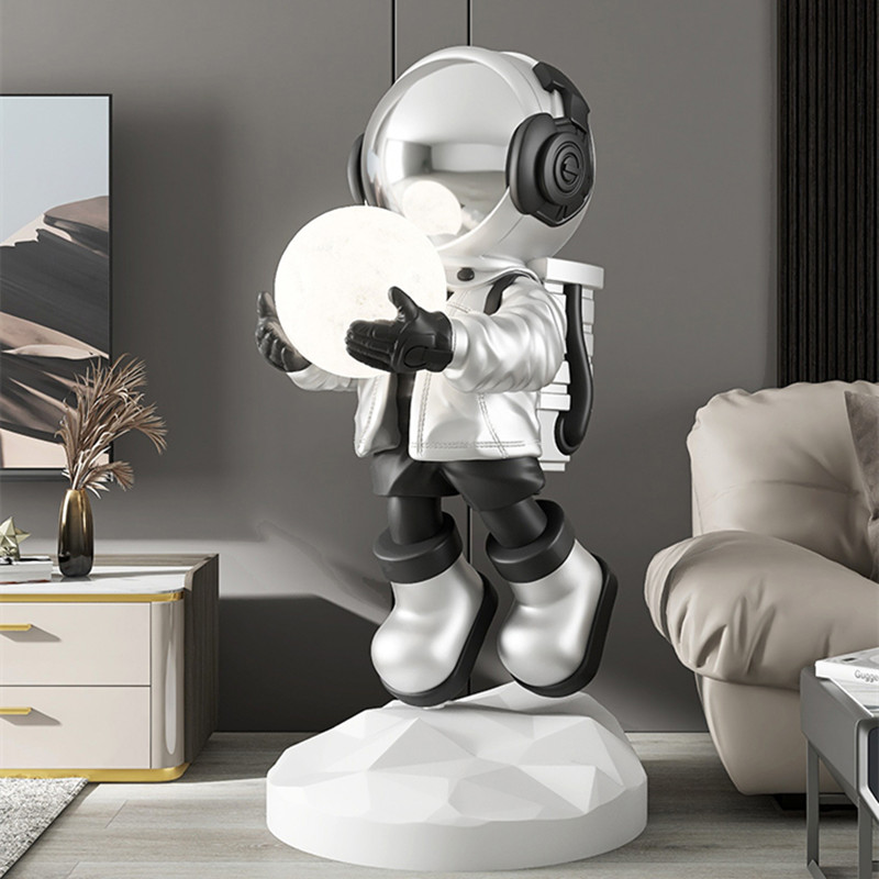 Astronaut floor lamp Decor Sta – Resin Art On Floor Bewertung und Preis