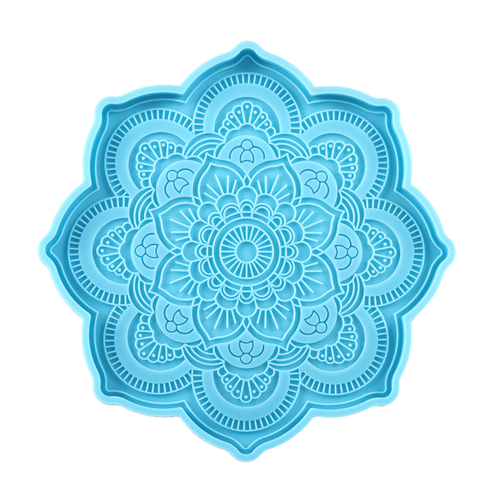 Mandala Coaster Silicone Mold  – Coaster Mold Square Bewertung und Preis