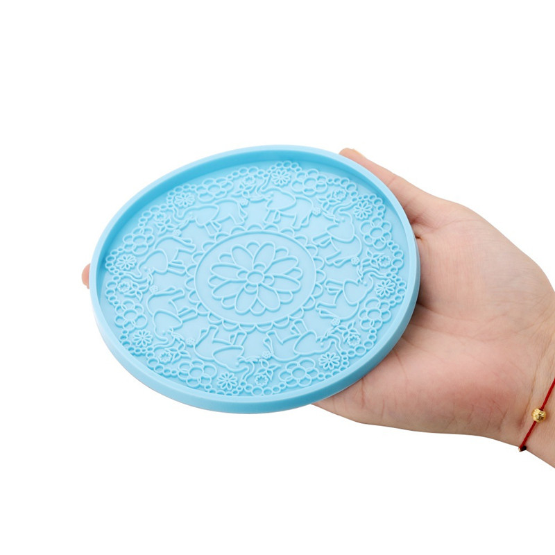 Mandala Coaster Silicone Mold  – Coaster Mold Square Bewertung und Preis