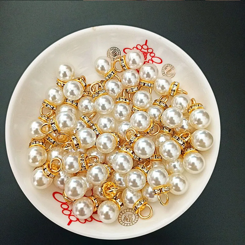 30Pcs Round Pearl Diamond Pend – Resin Art For Wedding Gift Bewertung und Preis