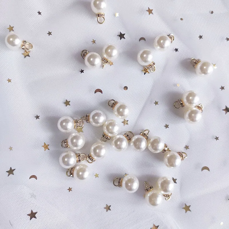 30Pcs Round Pearl Diamond Pend – Resin Art For Wedding Gift Bewertung und Preis