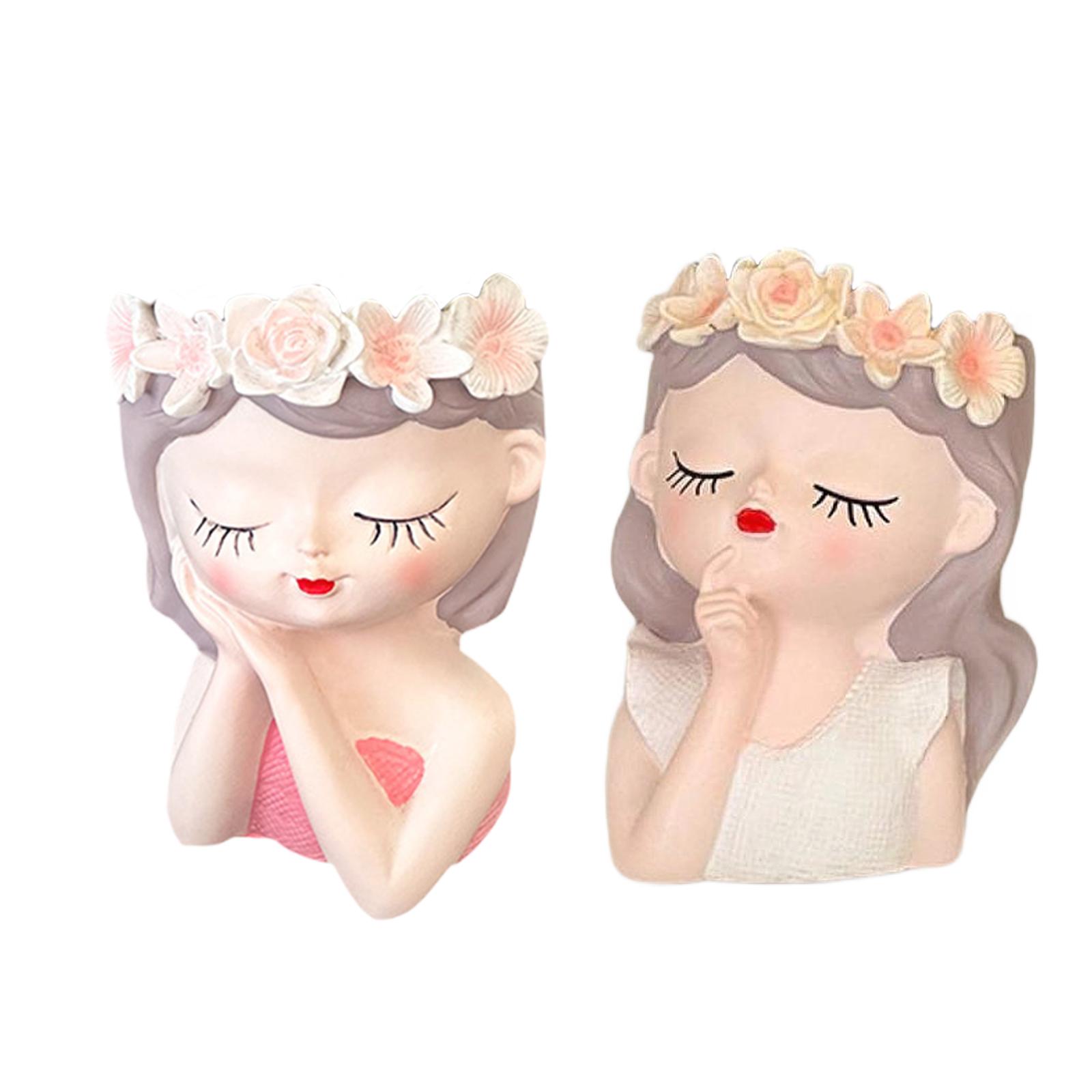 Fairy Head Flower Pot Photo Pr – Resin Art For Wedding Gift Bewertung und Preis