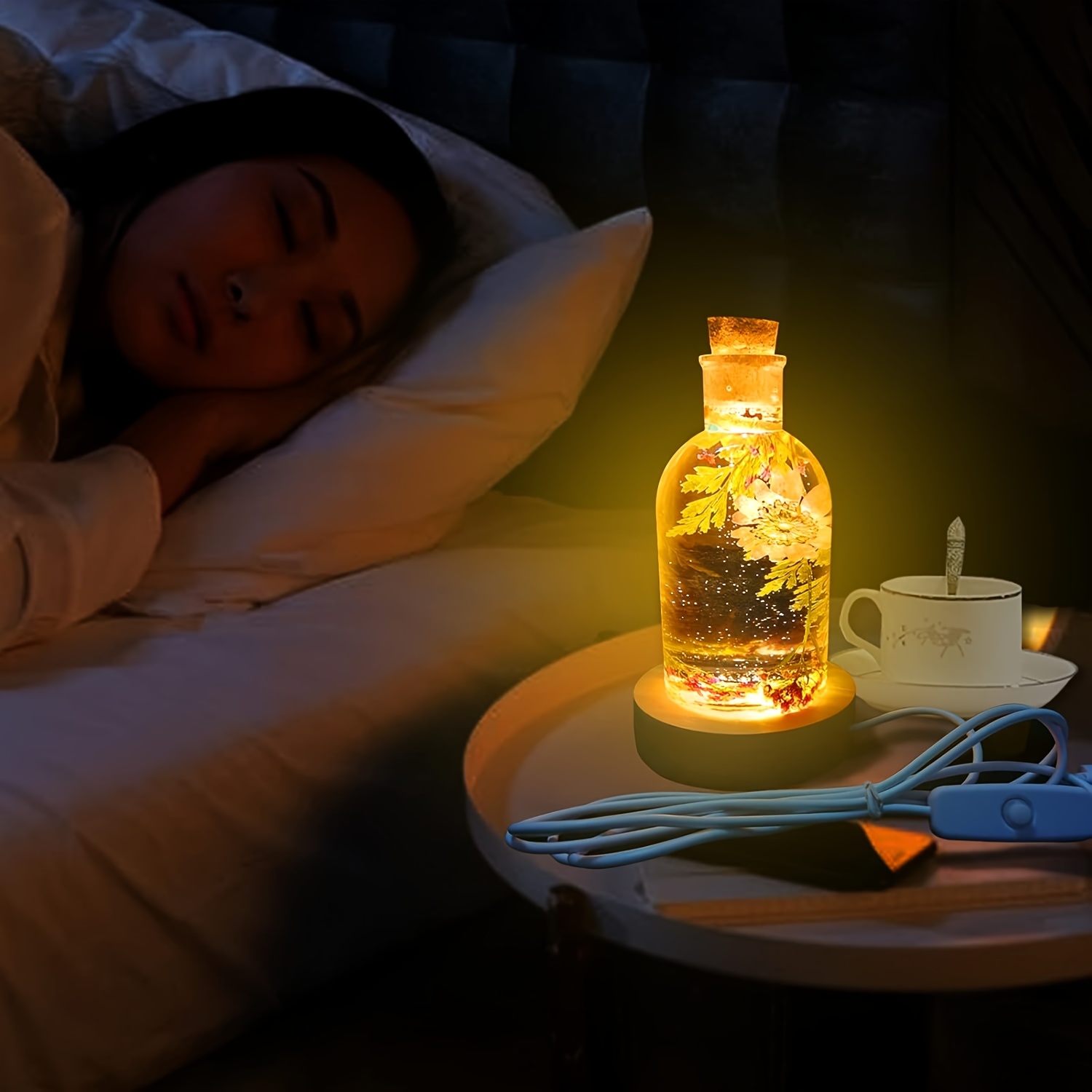 Drift Bottle Light Resin Mold  – Resin Art Table Bewertung und Preis