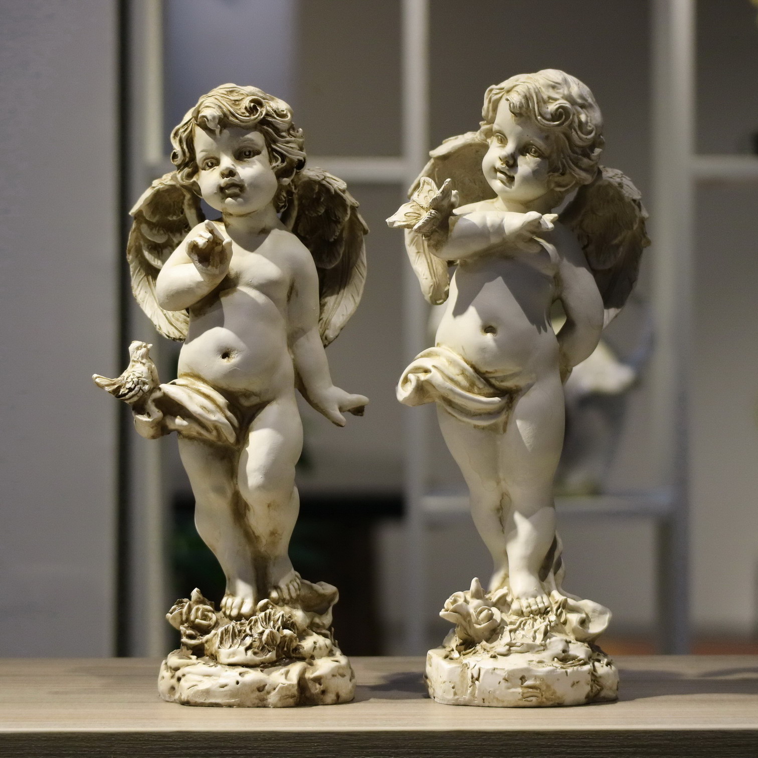 Retro Resin Angel Figurine 29c – Resin Art For Wedding Gift Bewertung und Preis
