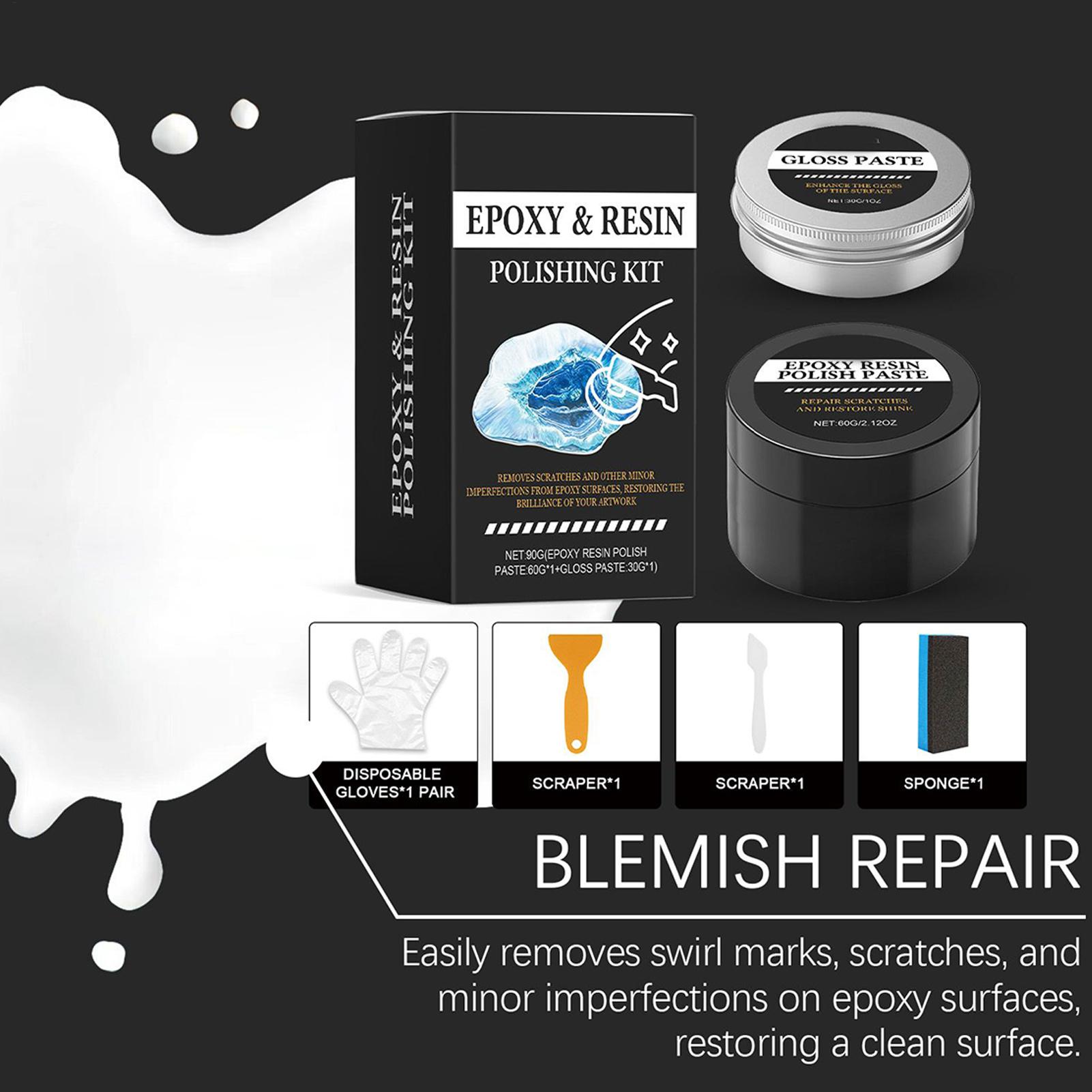 Epoxy Resin Polishing Kit - Cr – Resin Art Table Bewertung und Preis