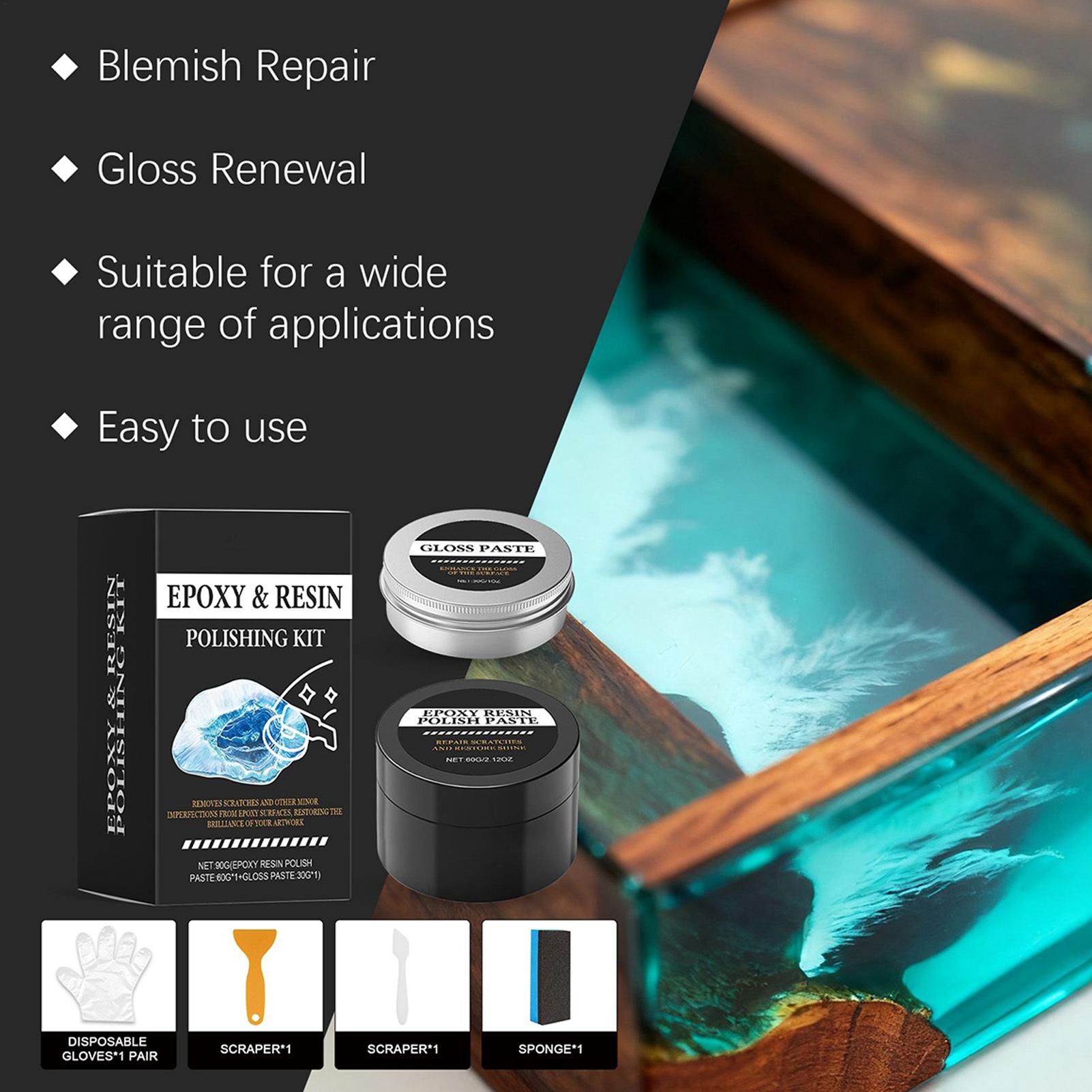 Epoxy Resin Polishing Kit - Cr – Resin Art Table Bewertung und Preis