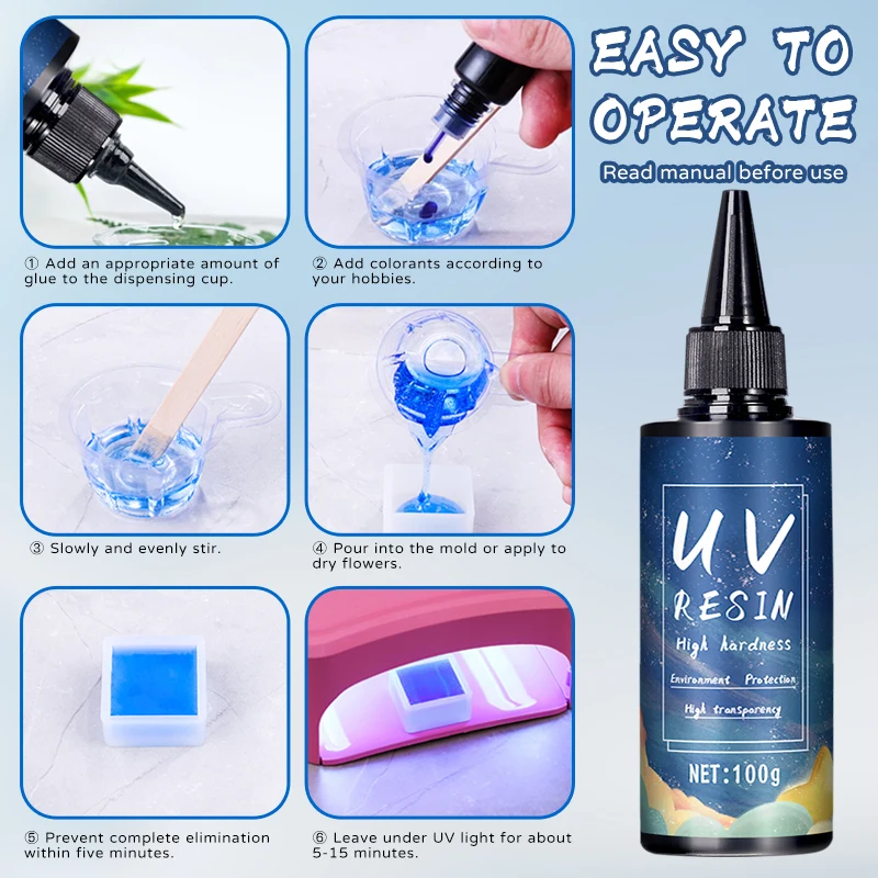 UV Resin Glue for DIY Jewelry, – Resin Art Lamp Bewertung und Preis