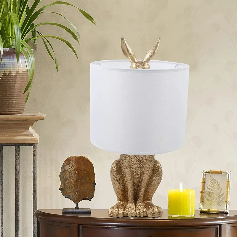 Nordic Modern Rabbit Table Lam – Resin Art On Floor Bewertung und Preis