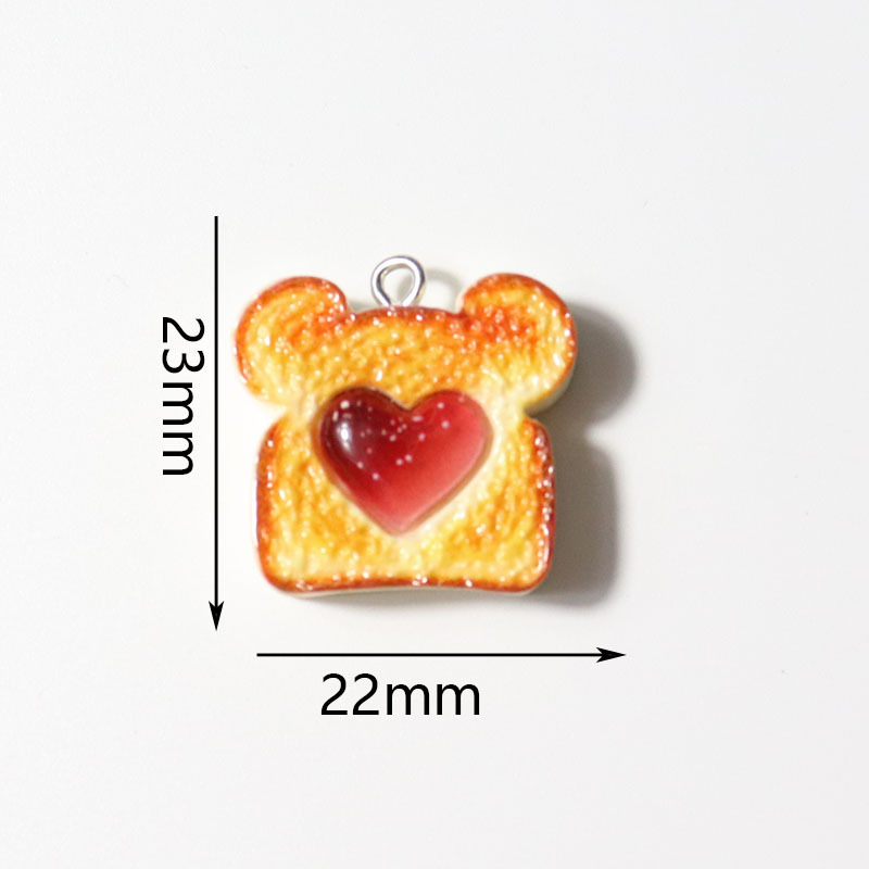 10pcs Resin Plastic Bread Pend – Resin Art Pendant Bewertung und Preis