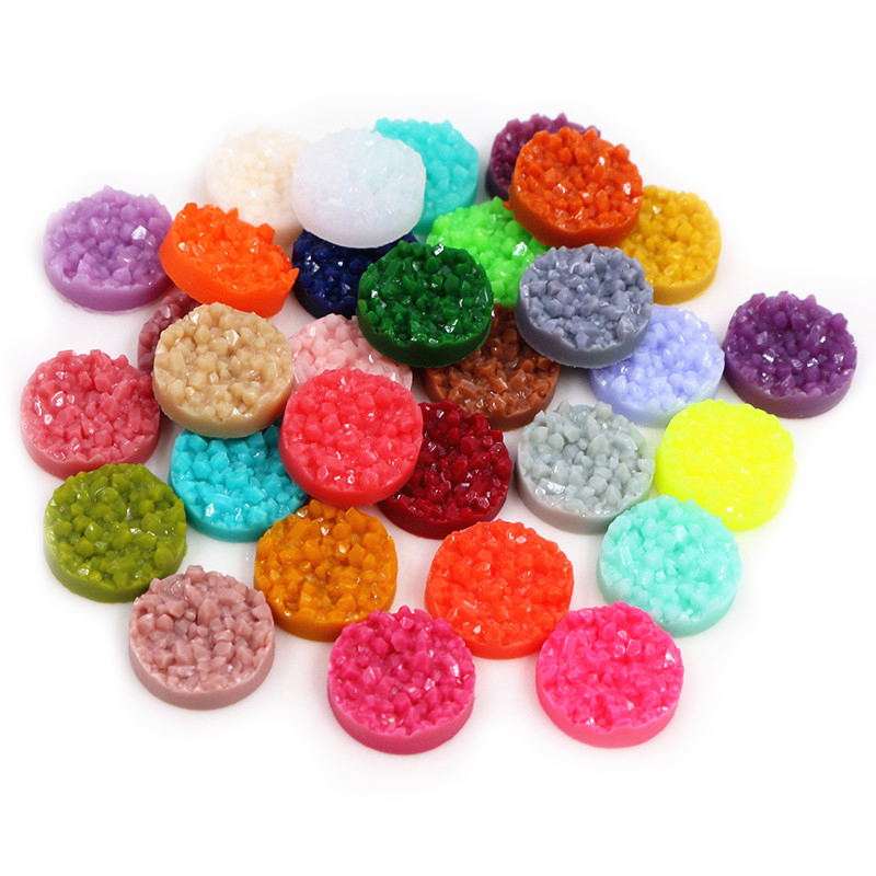 40pcs Resin Druzy Cabochons Do – Resin Art Jewellery Kit Bewertung und Preis