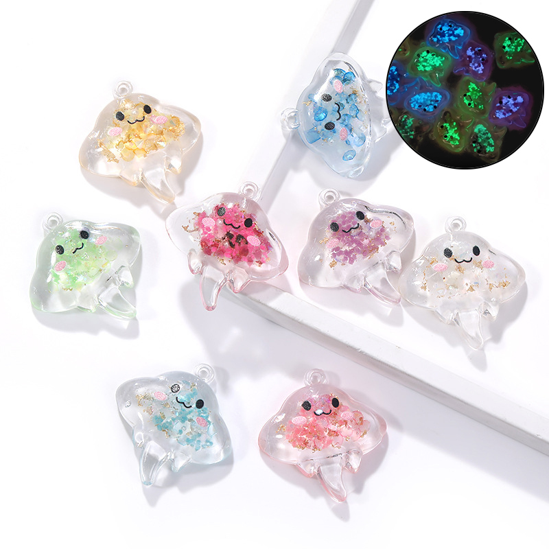 10Pcs Luminous Manta rays Resi – Resin Art Jewellery Kit Bewertung und Preis