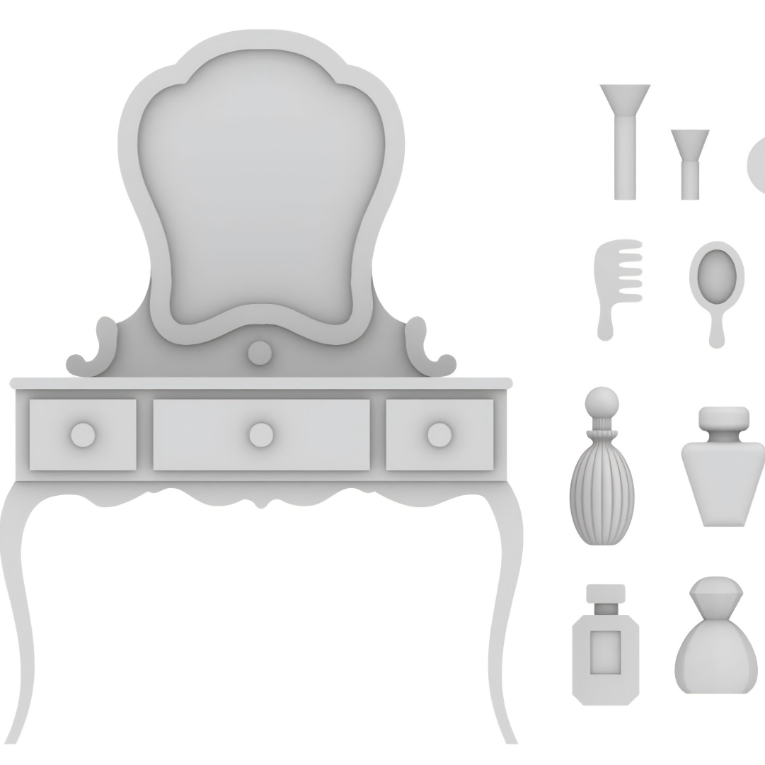 Dressing Table + Accessories R – Resin Art Table Bewertung und Preis