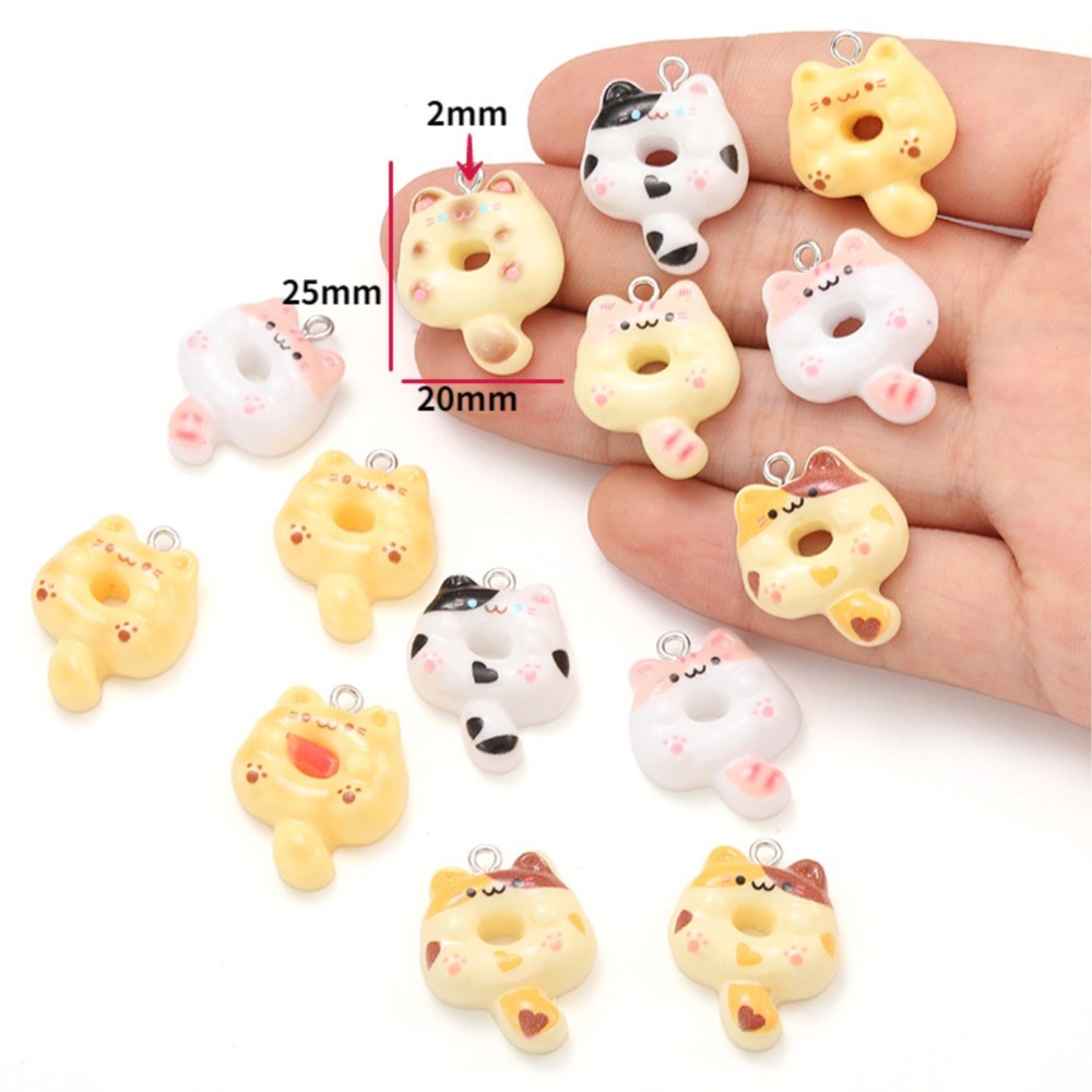 10Pcs Kawaii Cartoon Cat Resin – Resin Art Love Bewertung und Preis