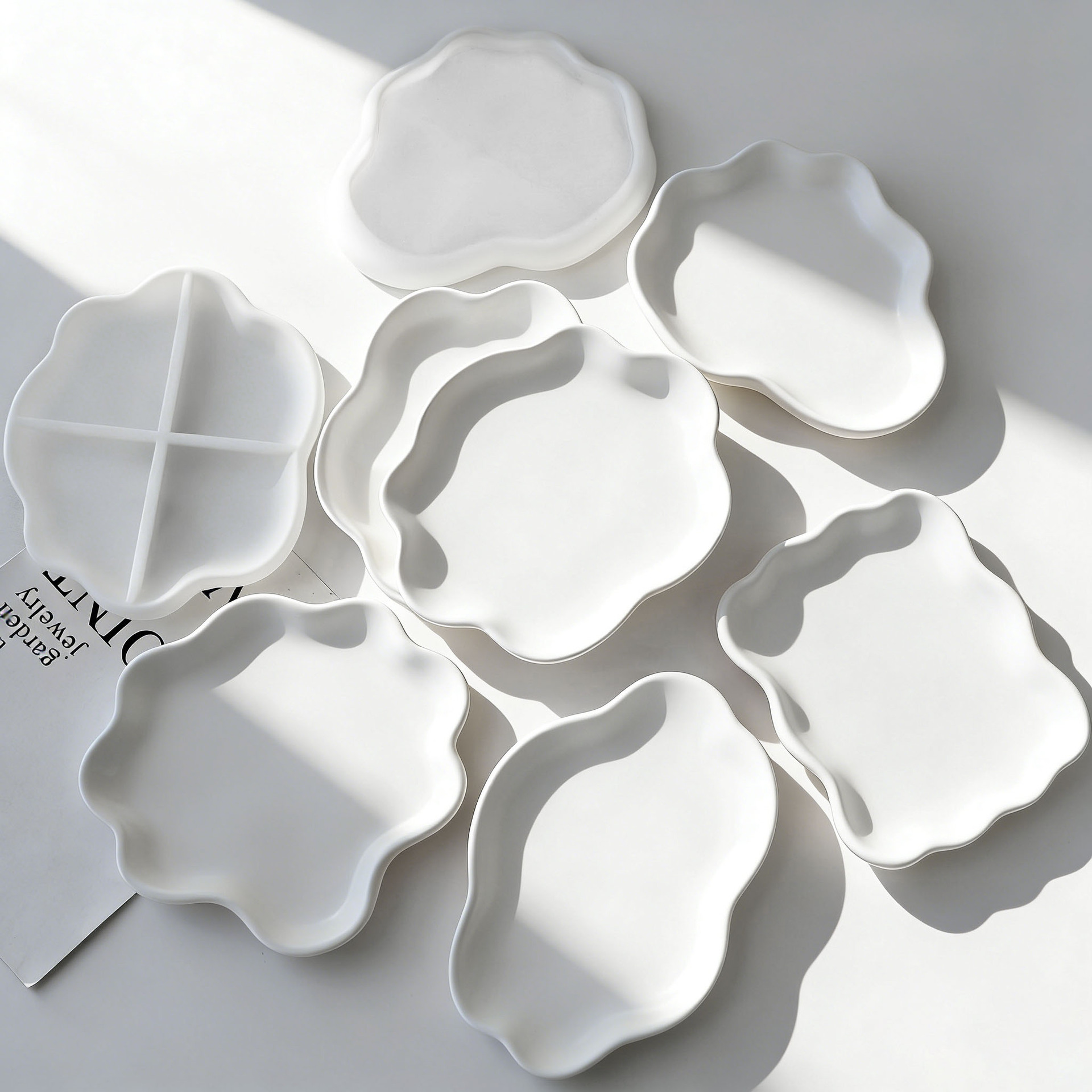 DIY Geometric Wave Plaster Coa – Coaster Mold Square Bewertung und Preis