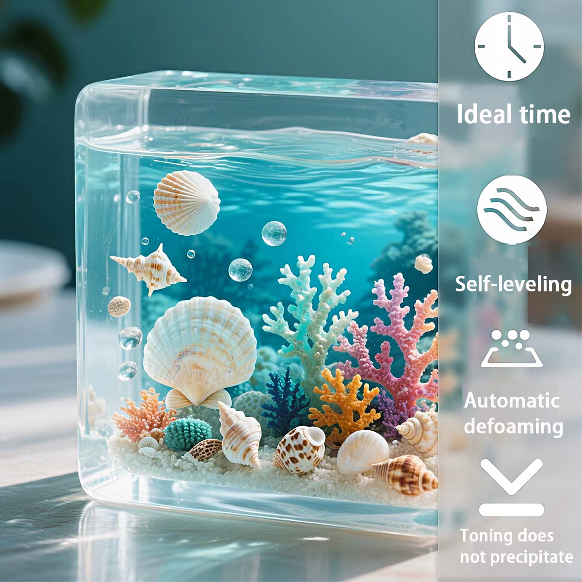 17.6oz/33.8oz AB Resin Epoxy G – Resin Art Table Bewertung und Preis